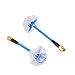 Crazepony 2pcs Newest Aomway 5.8G 3DBi 4 Leaf Clover Antenna RX SMA Male with Protective Covering for FPV Multicopter TX/RX