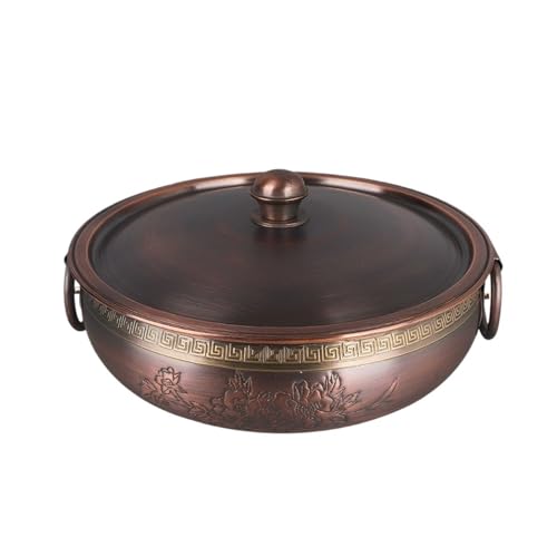 Olla para hotpot de inducción cobre 36 cm miniatura 1