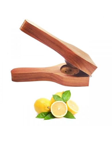 Image of Wooden Lemon Reamer, Heavy Duty Wood Lemon Citrus /Squeezer, Nimbu Nichodne Wala, Neembu Hand Juicer /Masher