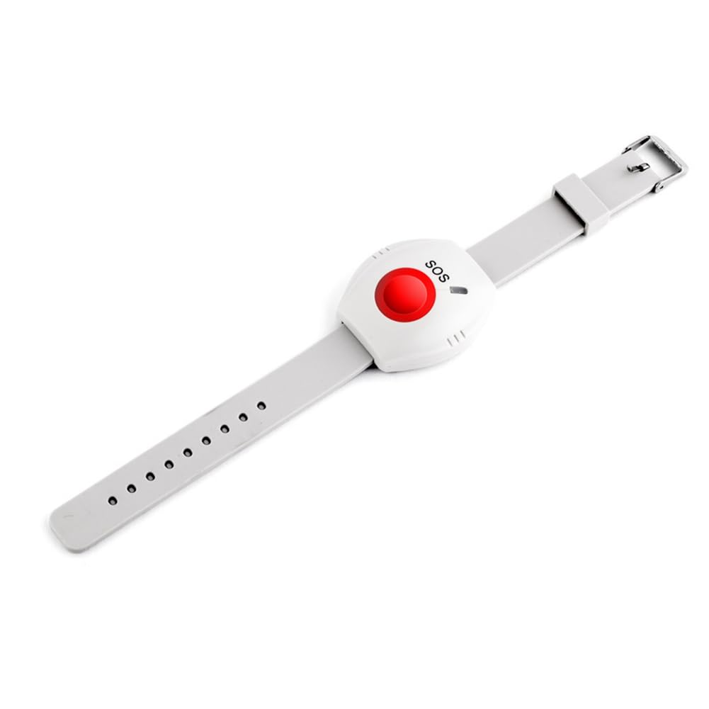 Bouton Panique 315Mhz SOS Bouton D'Urgence Personnes ÂGéEs Alarme Montre Bracelet Personnes ÂGéEs GSM SystèMe D'Alarme de SéCurité à Domicile