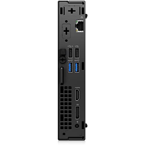Image of Dell OptiPlex 3000 Desktop Computer - Intel Core i5 12th Gen i5-12500T Hexa-core (6 Core) 2 GHz - 8 GB RAM DDR4 SDRAM - 256 GB M.2 PCI Express NVMe 3.0 x4 SSD - Micro PC - Black