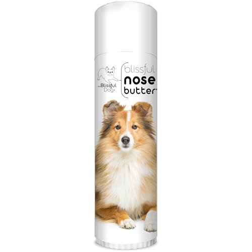 Image of The Blissful Dog Shetland Sheepdog Nose Butter, Versatile Dog Nose Balm for Dry Nose, Handcrafted Nose Moisturizer, Easy-to-Apply Dog Essentials, Unscented, 0.50 oz.