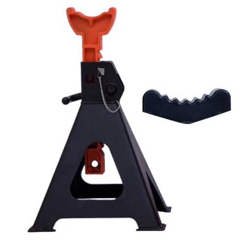 Gupcaqosjw Gato De Coche Y Soporte | Estabilizador De Gato De Coche con Capacidad De 3 Toneladas - Soporte De Elevación De Seguridad | Uso en Hogar Taller Viaje Campo Camión Autocaravana Moto Garaje