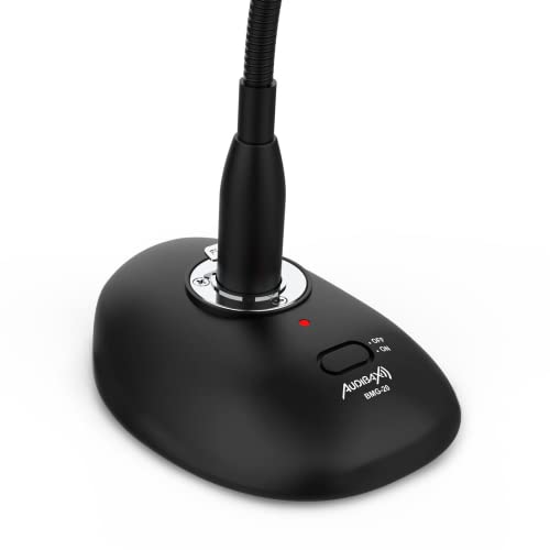 Microphone de conférence avec câble XLR et bonnette pour bureau - 4