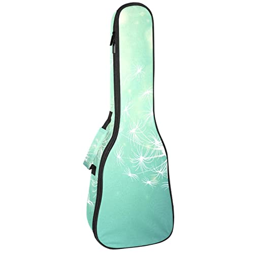 Sac à dos ukulélé concert soprano ténor rembourré 10mm à motif pissenlit