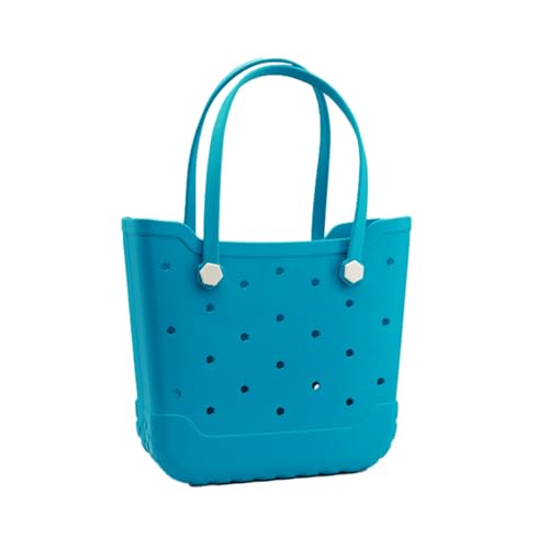 Rubber Beach Tote Bag for Men & Women, Waterproof Beach Bags EVA Travel Tote for Sports Outdoor