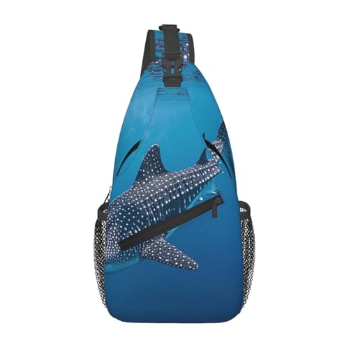 Bolso tipo sling para mujer y hombre negra trekking miniatura 6