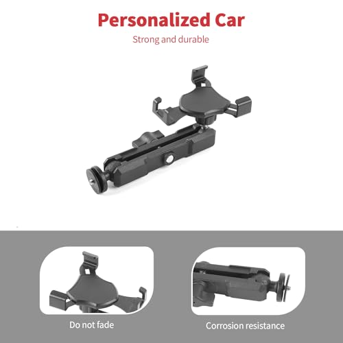 Image of Linskip Dash Universal Phone Mount for 2 /4 Door Ford Bronco Raptor & Bronco 2021-2025 2026 Accessories, Easy Clamp Cellphone Holder, One-Hand Operation, Interior Accessories