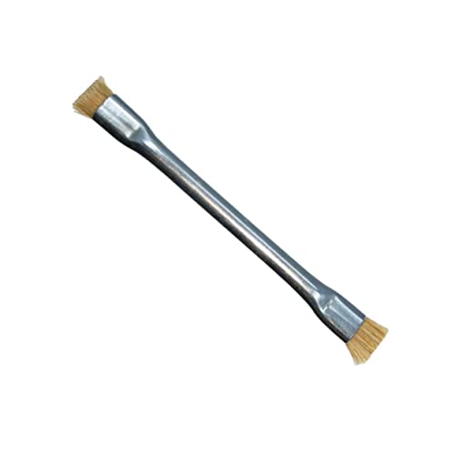 OSALADI Static Brush Detail Cleaning for Phone Computer Silver Portable Cleaning Brush