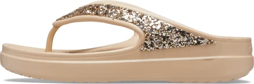 Image of Crocs womens Sloane Glitter Flip
