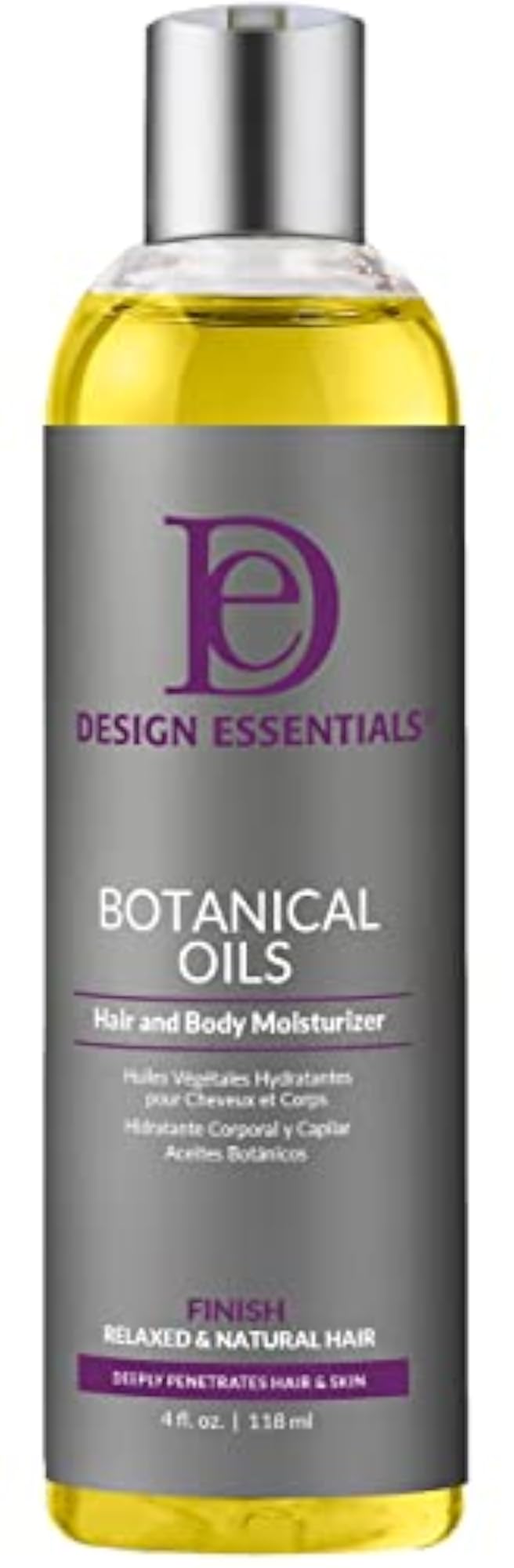 Botanical Oils Hair And Body Moisturizer, 4 Oz