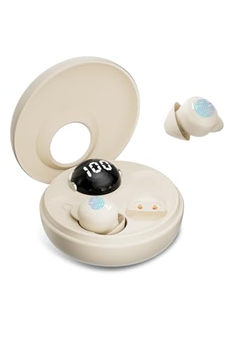 Petit design confortable d'écouteurs de sommeil haut de gamme finition blanc
