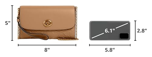 Image of Coach Women's Chain Crossbody in Signature Canvas