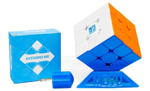 Image of HAWKISTER MoYu Meilong 3M V2 UV Coated Magnetic Stickerless 3X3 Speed Cube