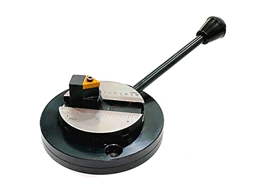 Lathe's Ball Drehaufsatz mit Größenskala, Maschinen-Werkzeuge (runder Basis, Einzel-Bit für Myford und ähnliche Größe)