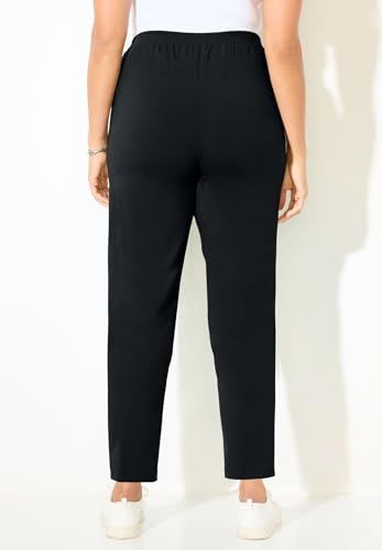 Catherines Women's Plus Size Suprema Studio Slim Leg Zip Pant2