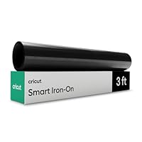 Cricut Smart Bügelfolie, Schwarz – 33 cm x 91,4 cm – Großpackung