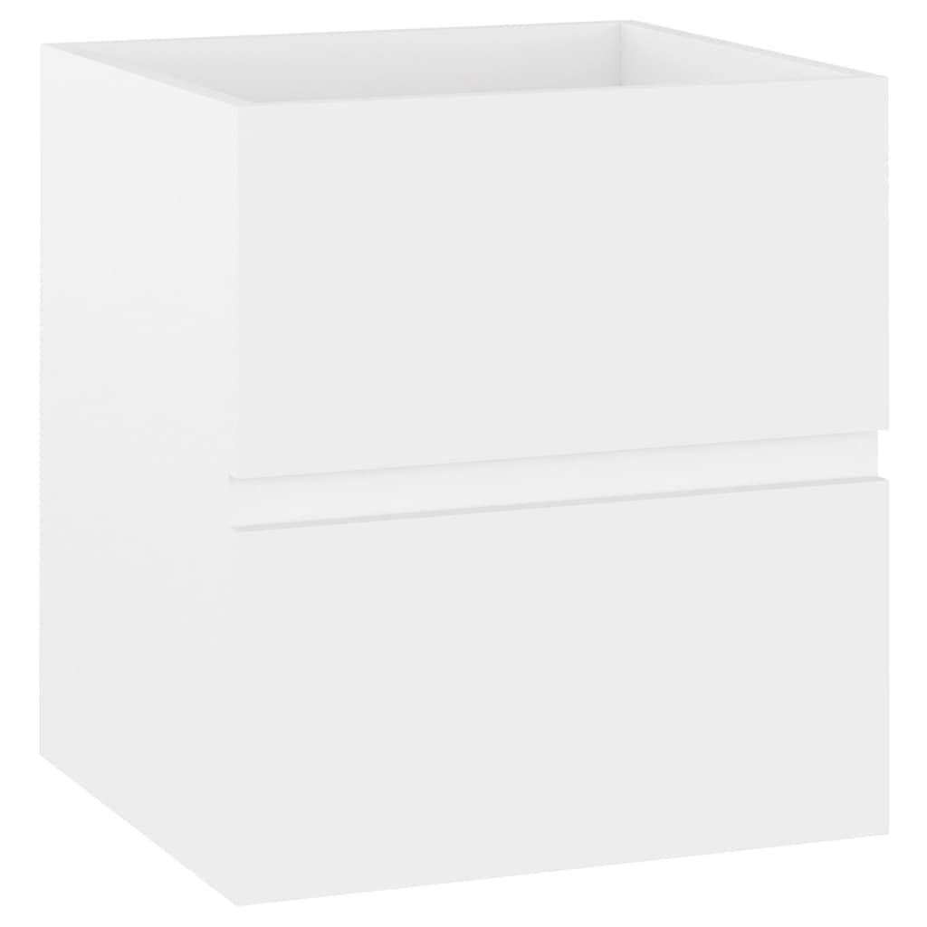 Hothingwell - Armario para fregadero (41 x 38,5 x 45 cm, madera de ingeniería), color blanco