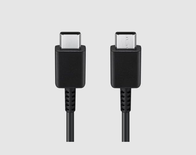 Image of Original Samsung Charging wire Type C TO Type C Charging High-Speed Cable Black (1 Meter)
