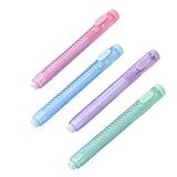 4pc Eraser Drawing Design Office Eraser Press Type Student Learning Eraser - Naked - Purple