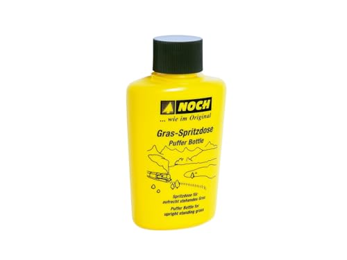 NOCH® Gras-Spritzdose für realistische Modellbau Wiesengestaltung, elektrostatische Aufladung von Grasfasern, Modellbahn und DIY