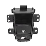 車のブレーキボタン Compatible With HR-V 2016 2017 2018 2019 車交換用電子自動ハンドブレーキボタンパーキングブレーキスイッチ OEM：35355-T7A-J01 と互換性あり