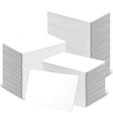 100 Pack - ZSZ Blank PVC Cards Without Scratches, CR80 30 Mil Plastic Cards for Photo ID Badge Printers
