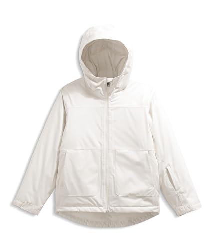 Image of THE NORTH FACE Girls' Freedom Insulated Jacket | Winter Coat, Water Repellent Finish, Helmet Compatible Hood & Zip Pockets