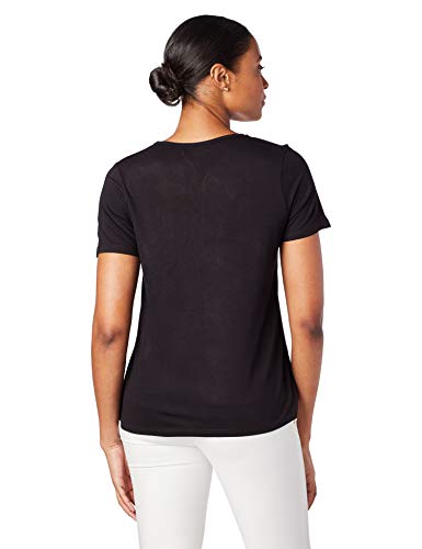 Camiseta Básica, Hering, Feminino, Preto, G