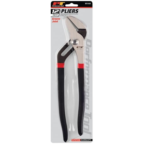 Image of Performance Tool W1101 12-Inch Groove Joint Pliers