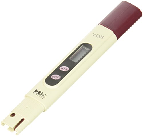 HM Digital TDS-4 Pocket Size TDS Tester Meter with 0-9990 ppm Measurement Range , 1 ppm Resolution, +/- 2% Readout Accuracy