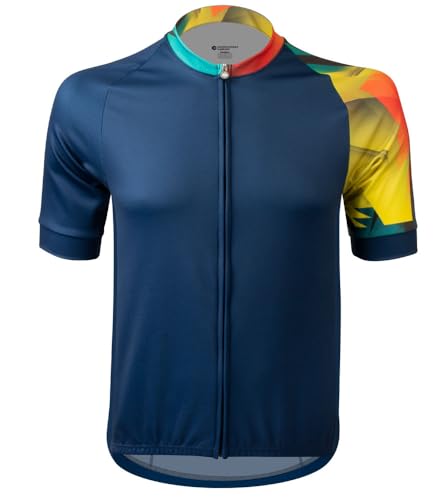 AERO|TECH|DESIGNS | Men's Club Cycling Jersey | Storm | Tall Fit | X-Large