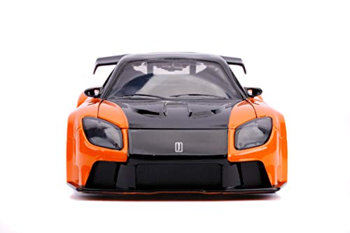 Mazda RX-7 metálico naranja 1:24 puertas abribles miniatura 7