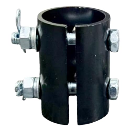 perfk Accesorios para acopladores de Varillas de Ventilador de Techo Conexión Estable y versátil Decoración Durabilidad Interior y Exterior, Negro