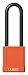 Lockout Padlock, KD, Orange, 1-3/4"H