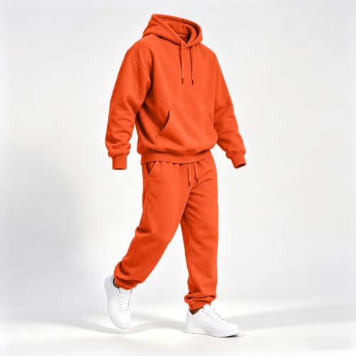 Sweatsuits for Men Oversized Jogging Sets Fall Sport Two Piece Outfit - image 3