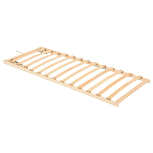 Lattenrost, Lattenrost aus Holz für Bettgestell ohne Matratze Kopfteil verstellbar 70 x 200 cm – Bild 3