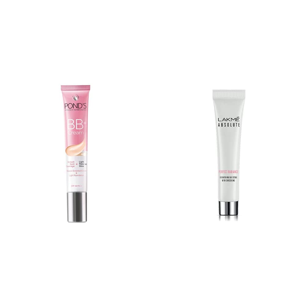 Pond's White Beauty BB+ Fairness Cream 01 Original, 18 g And Lakme Absolute Perfect Radiance Skin lightening/Brightening Day Creme 15 g-picture-19