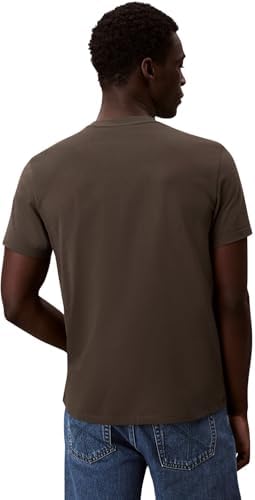 Calvin Klein Ss Classic Monogram Tee Erkek Tişört, Gri, Xl - Görsel 2