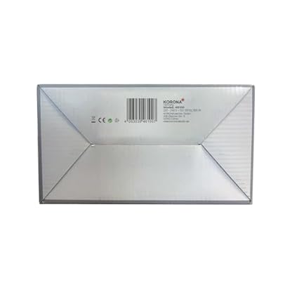 Korona 46100 Glas-Tischgrill | 2 in 1 Tischgrill und Warmhalteplatte | 800 Watt | Edelstahlgehäuse | 50-240 °C einstellbar | Grillfläche aus deutscher SCHOTT-Glaskeramik – Bild 5
