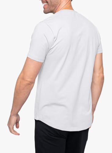 Mens Henley Shirts Short Sleeve Summer Casual V Neck Cotton Tee Shirts2