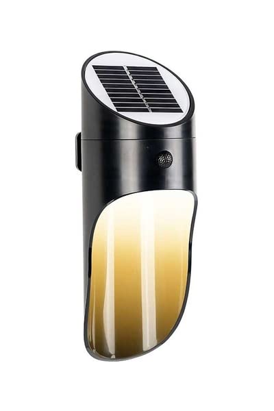 Applique solaire murale 20W à détection automatique Sisec-Led