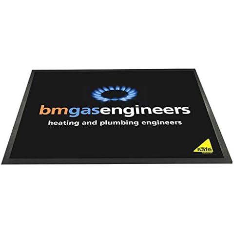 Artylicious Personalised Plumbers mat - Tradesman, protection work surface Mat - ideal for plumbers, electricians, tradespeople, gas engineers, tradesmen work mat Cover