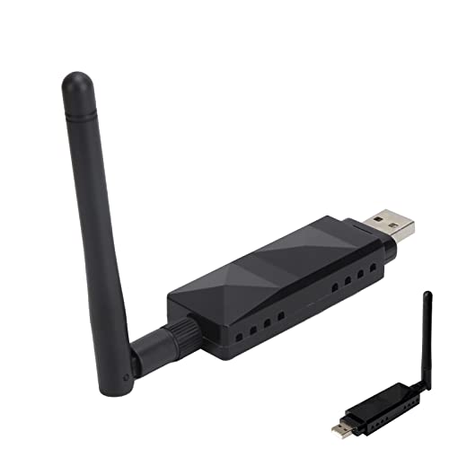 Image of Gugxiom Ar9271 Usb Wireless Wifi Adapter With 2Dbi External Antenna,For Desktop Kali Linux Ubuntu Windows Xp 7 8 10 Ros,Black | Compatible with Win XP /7 /8 /10 /Linux /Kali /Ubuntu