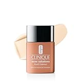 Clinique Acne Solutions Liquid Foundation Makeup With Salicylic Acid For Dry Combination to Oily Skin Types | Medium Coverage, Natural Matte Finish, Alabaster, 1.0 Fl Oz