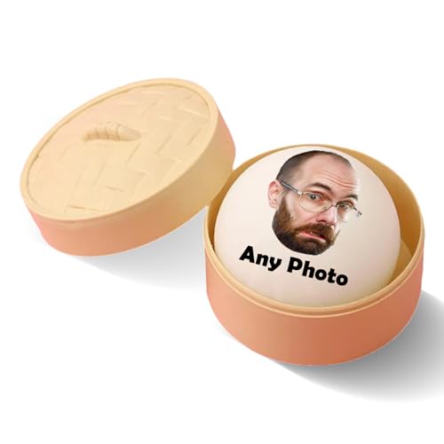 Balle Anti-Stress Personnalisée pour Adultes – Impression Photo/Logo/Texte | Jouet Mochi Détente Bureau, Maison, Voyage
