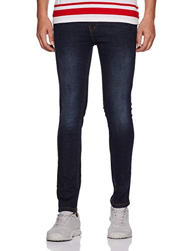 Image of ABOF Men's Slim Fit Stretchable Jeans