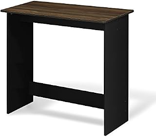 FURINNO Simplistic Study Table, Columbia Walnut