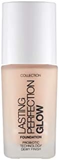 Collection Cosmetics Lasting Perfection Glow Foundation, Medium to Full Coverage, 27ml, Fair