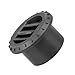 TOTMOX Warm Air Vent Outlet 360 Degrees Rotatable Round Car Heater Duct Hose Pipe Air Outlet Vent Cover Compatible with Eberspacher Webasto Heater 75 mm / 2.95 inch